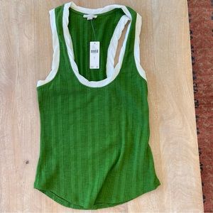 NWT ! Pilcro Anthropologie Racerback Tank on back order online